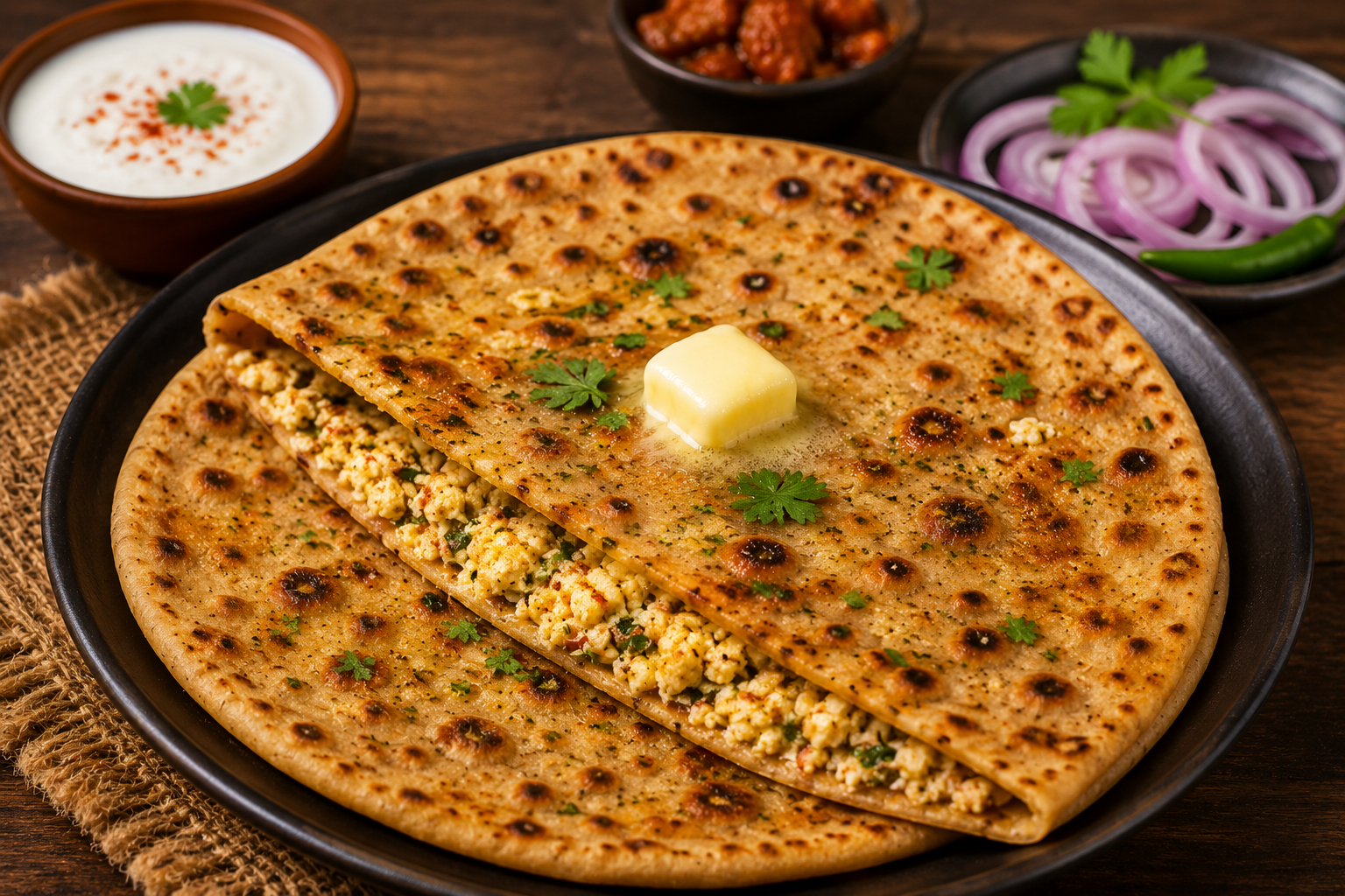 Paneer Paratha